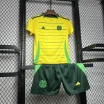 Celtic Soccer Jersey Away Kids Kit Jersey+Shorts 2024/25 - Image 3