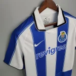 FC Porto Retro Soccer Jersey Home Custom Shirt 2003/04 - Image 6