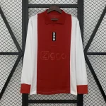 Ajax Football Jersey 125th Anniversary Custom Long Sleeve Shirt 2025/26