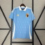 Belgium Soccer Jersey Away Custom Shirt EURO 2024