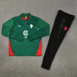 AC Milan Training Kit (Sweatshirt+Pants) Blue 2025/26 - Image 3