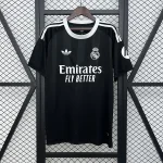 Real Madrid Football Jersey Black Goalkeeper Custom Shirt 2025/26
